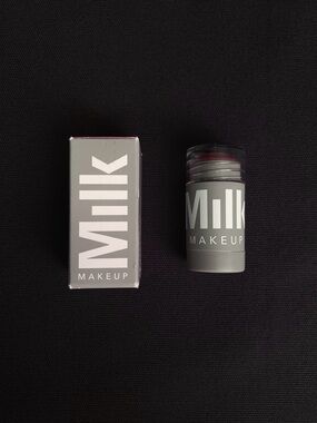 MILK MAKEUP Lip + Cheek Cream Blush Stick – Rally – Full Size .21 oz